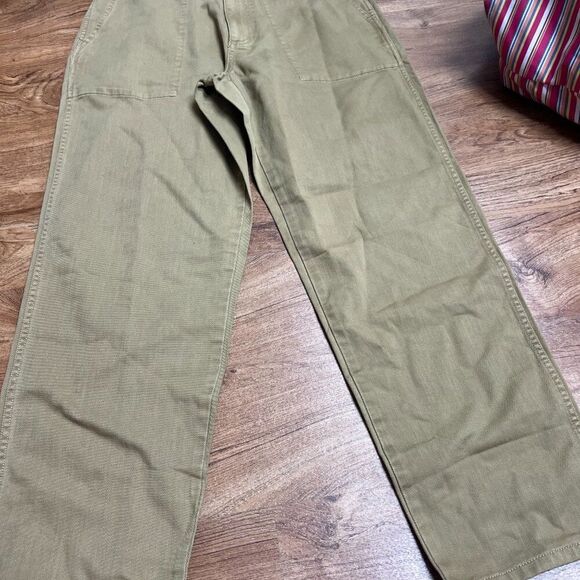 NWT Madewell medium high rise baggy pants - Picture 4 of 10